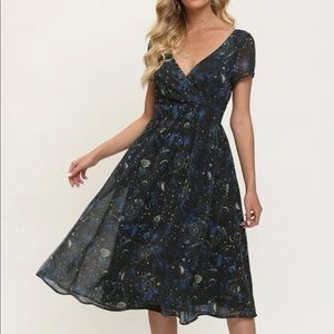 1950’s Style Galaxy Dress